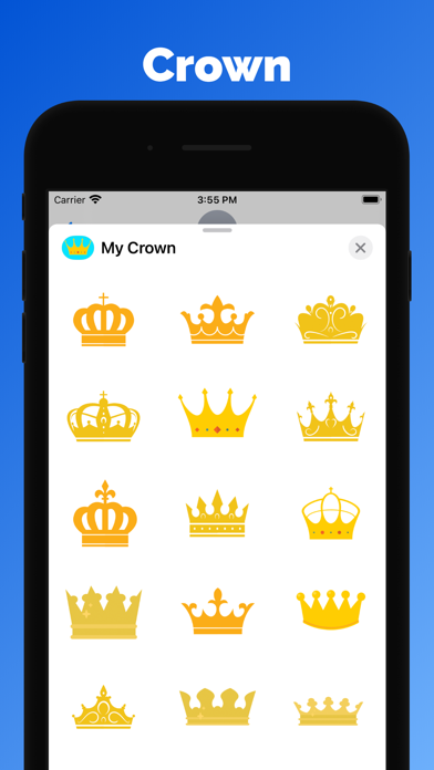 My Crown - stickers & emoji Screenshot