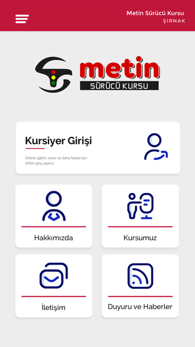 Metin Sürücü Kursu Screenshot