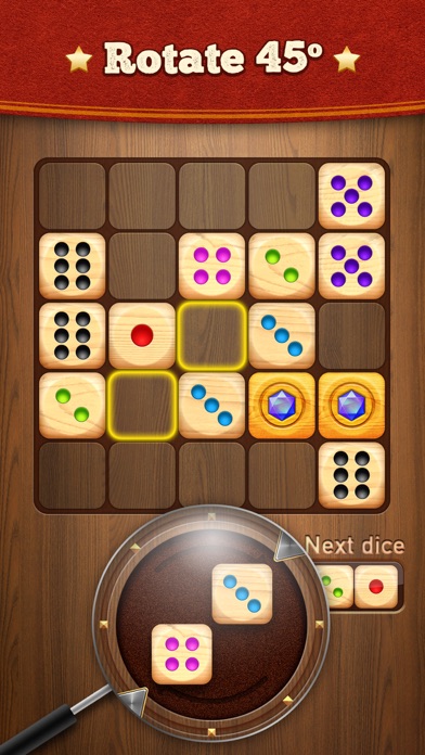 Woody Dice: Merge puzzle game screenshot 2
