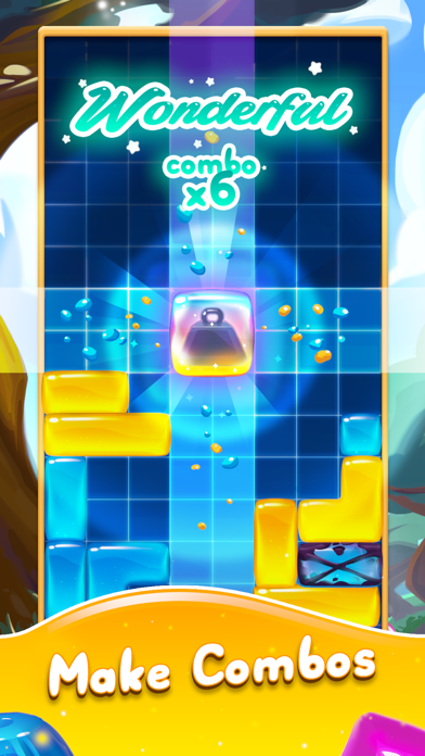 Jelly Slide Sweet Drop Puzzle Screenshot