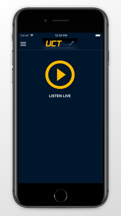 UCT Radio Screenshot