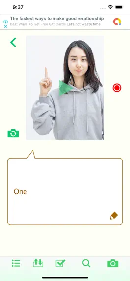 Game screenshot Sign Language Study Cards apk