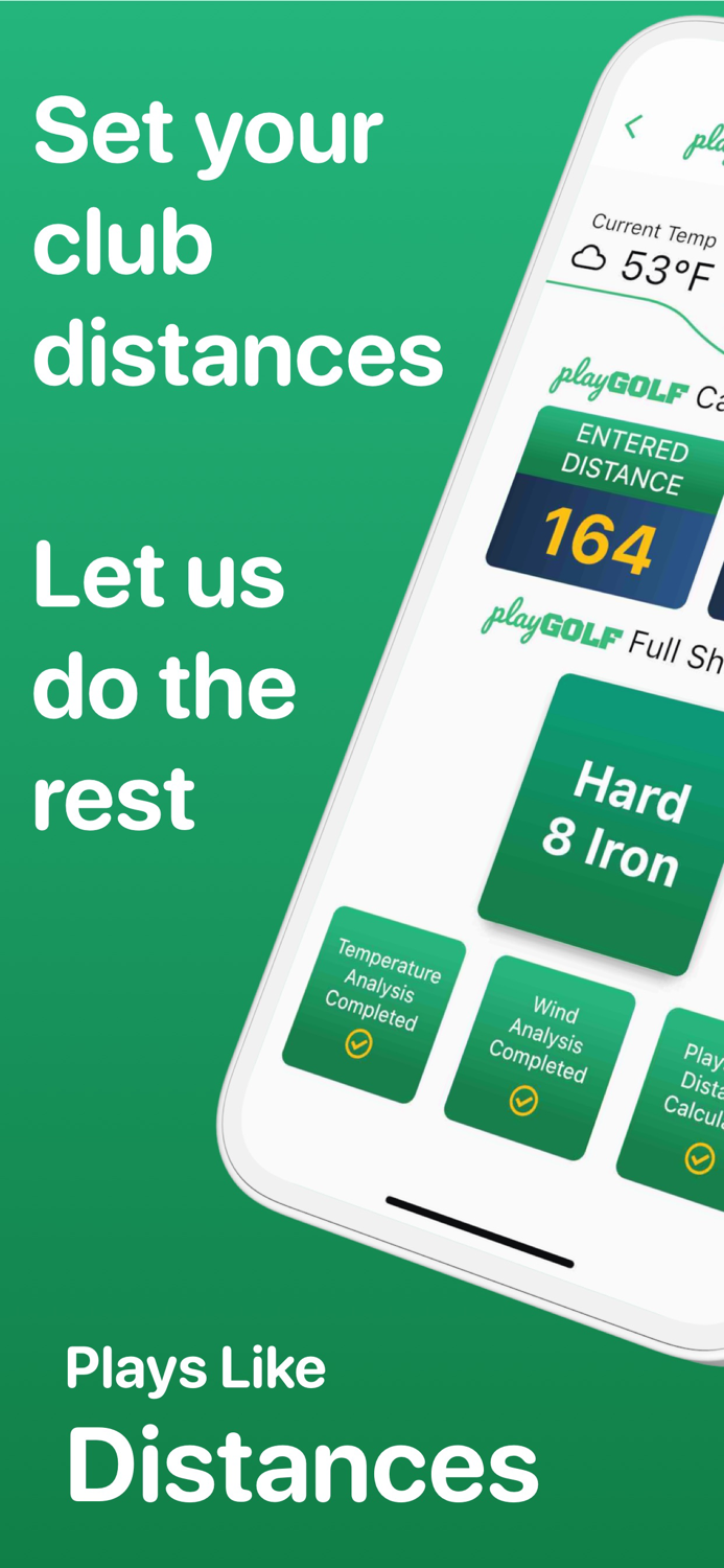 Play Golf Yardages and Caddie