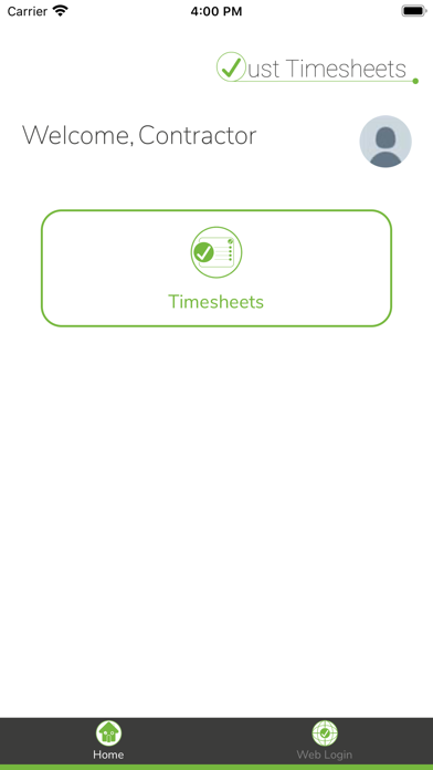 Screenshot #2 pour Just Timesheets