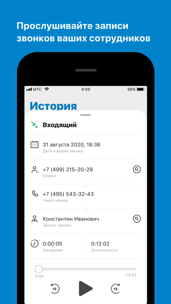 МГТС Виртуальная АТС