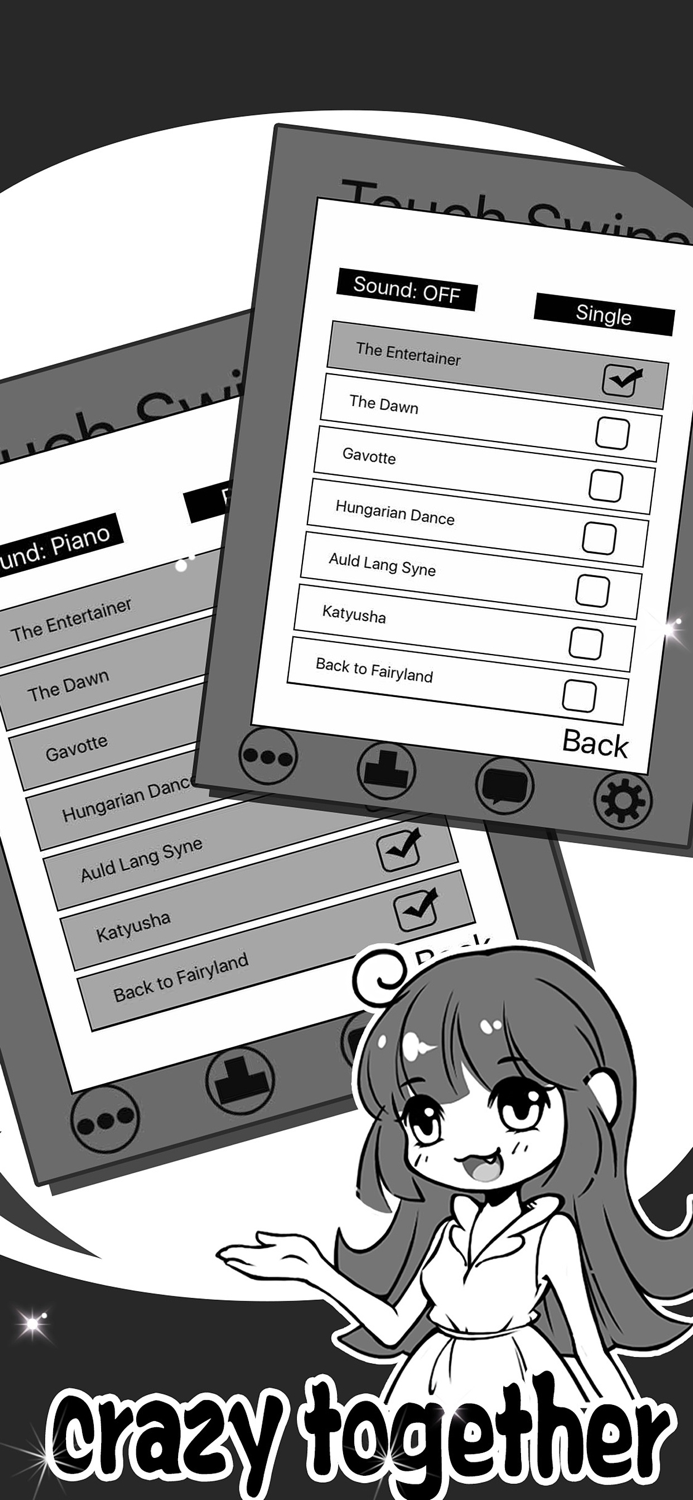 Piano Arrow - funny music game