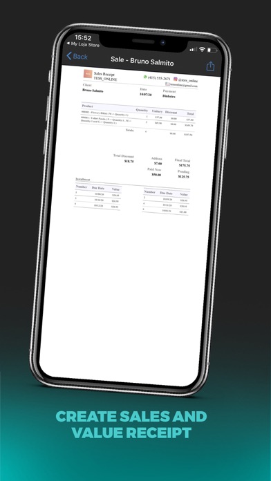 My Loja Store - Point of Sale Screenshot