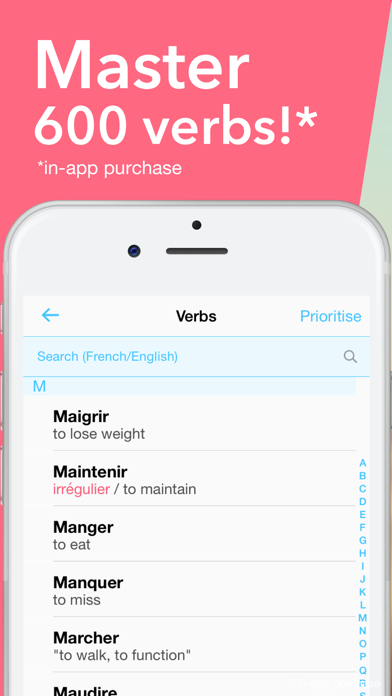 Conjuu - French Conjugation Screenshot
