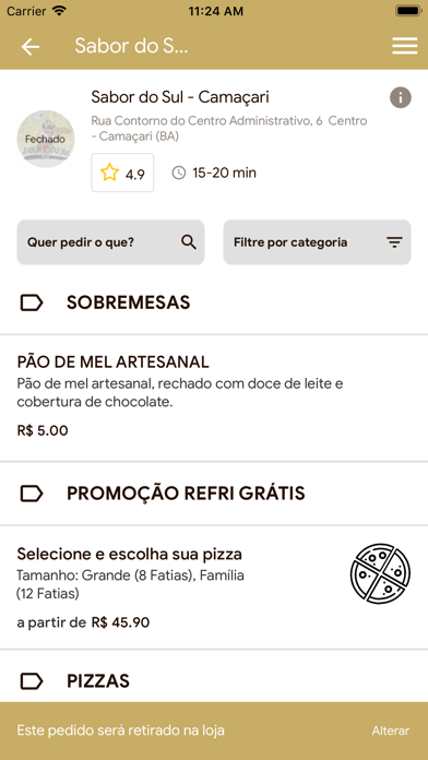 Sabor do Sul Pizzas screenshot 2