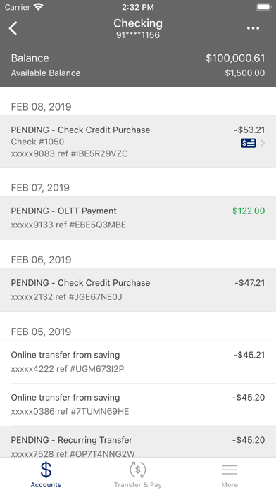 Worthington Federal Savings Screenshot