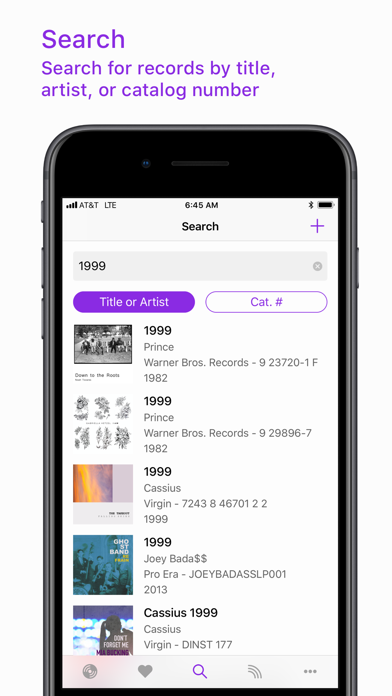 Vinyl Record App Screenshot