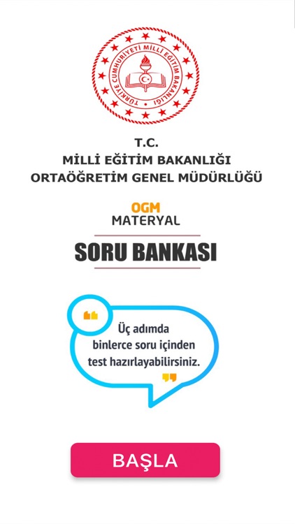 OGM Materyal Soru Bankası