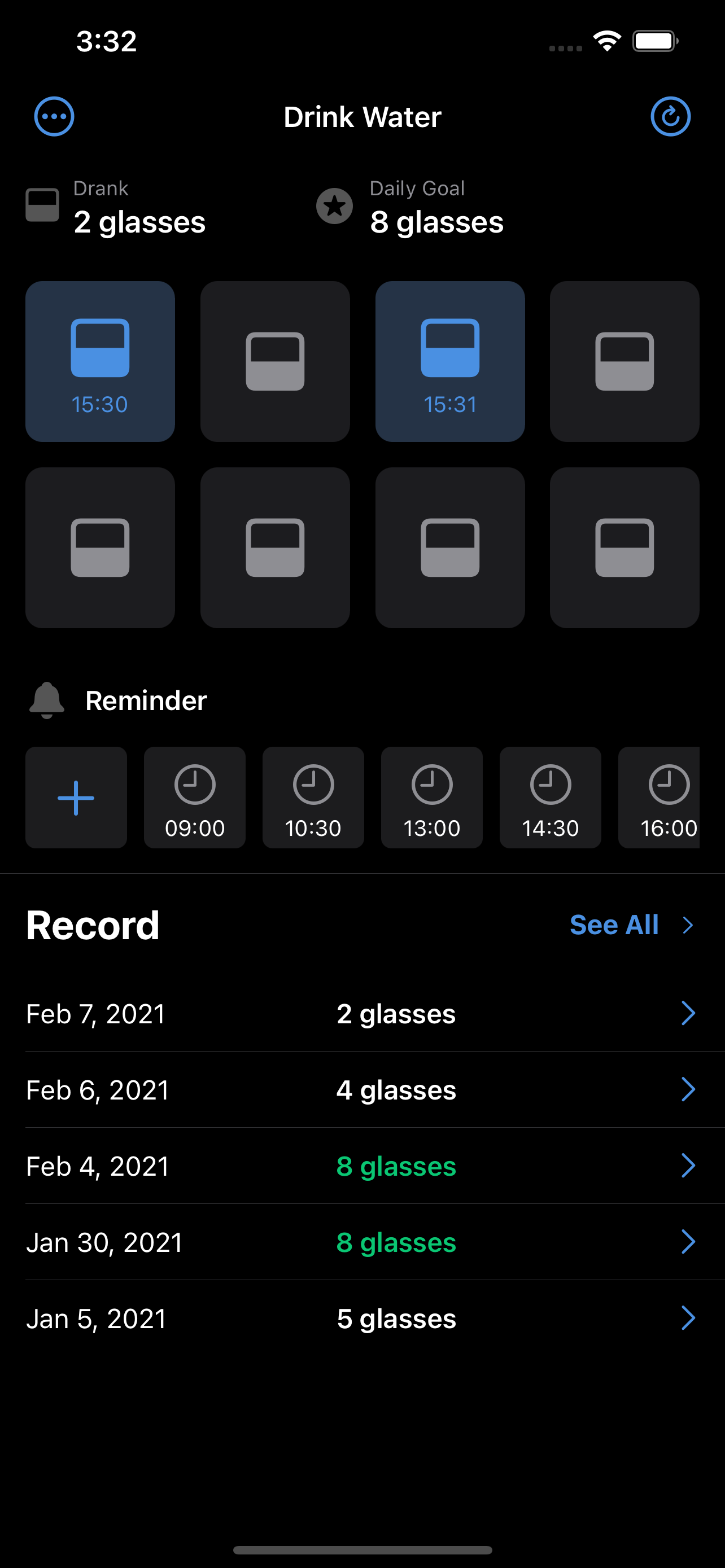 Water Tracker: Drink Water App