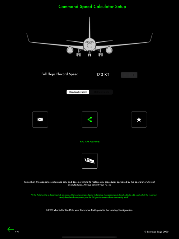Approach Speed Calculator Pro iPad app afbeelding 5