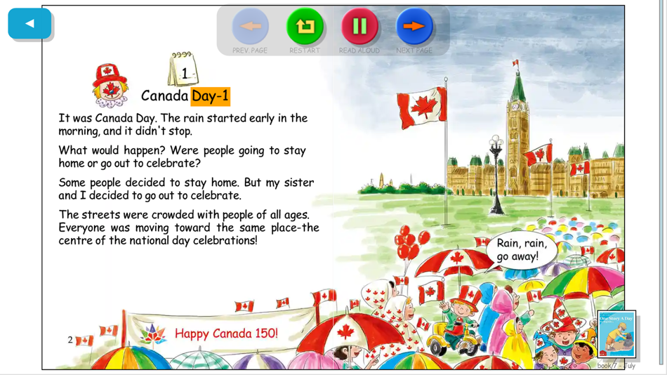 #10. One Story a Day - Beginners (macOS) 由: DC Canada Education Publishing