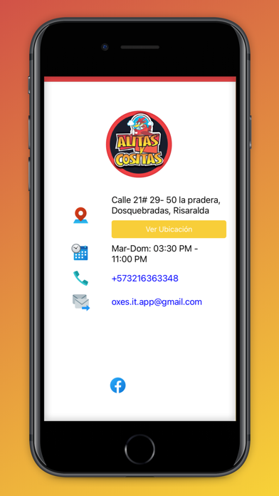 Alitas y Cositas Screenshot