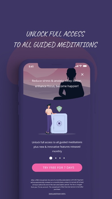 Mindfulness Meditation Mobile Screenshot