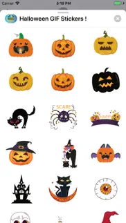 How to cancel & delete halloween gif stickers ! 4