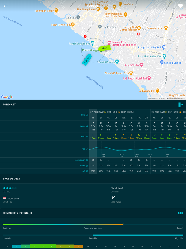 ‎Spotadvisor - Surf Forecast Capture d'écran