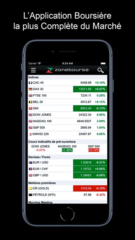 Zonebourse screenshot 1 of 9