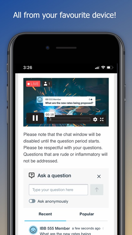 IBB Lodge 555 Member App