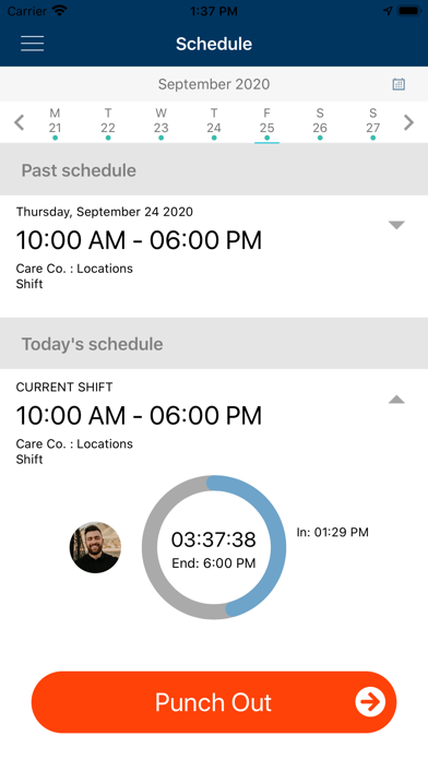 OnShift Time Screenshot