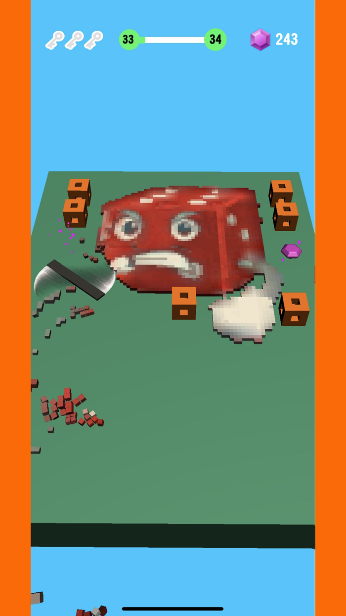 PIXEL CUTTING ASMR SATISFYING