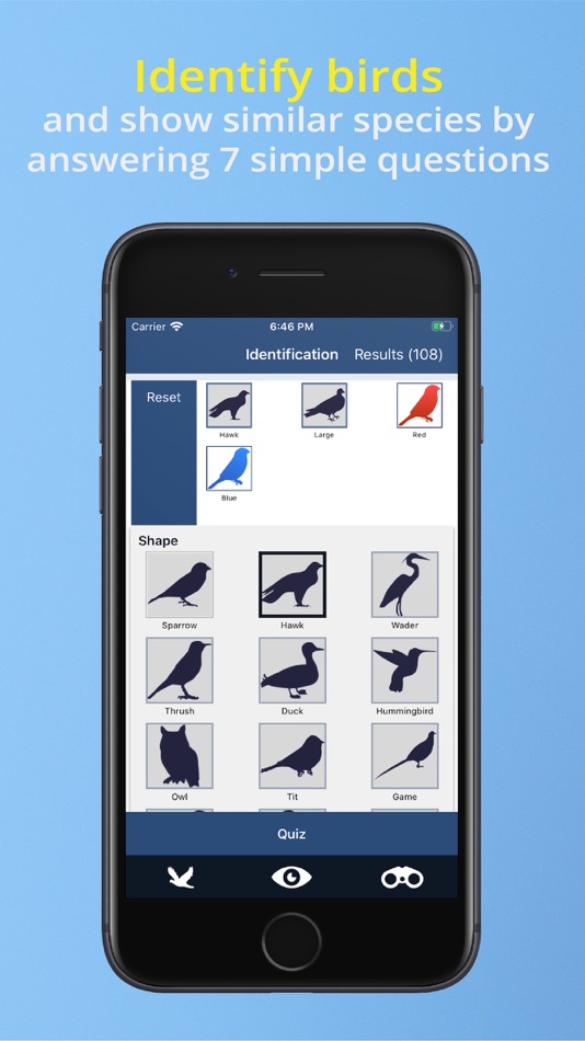 #4. Bird Id USA - backyard birds (iOS) Podle: Sunbird Images OHG