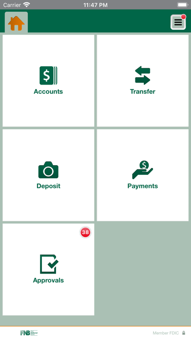 FNB Raymond Business Screenshot