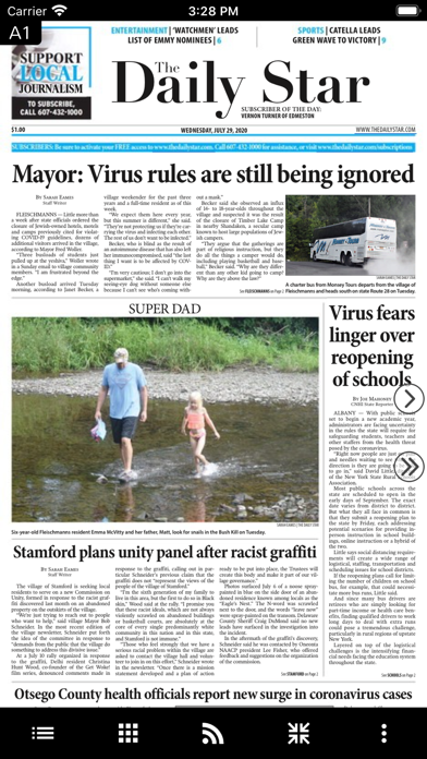 Daily Star- Oneonta, NY Screenshot