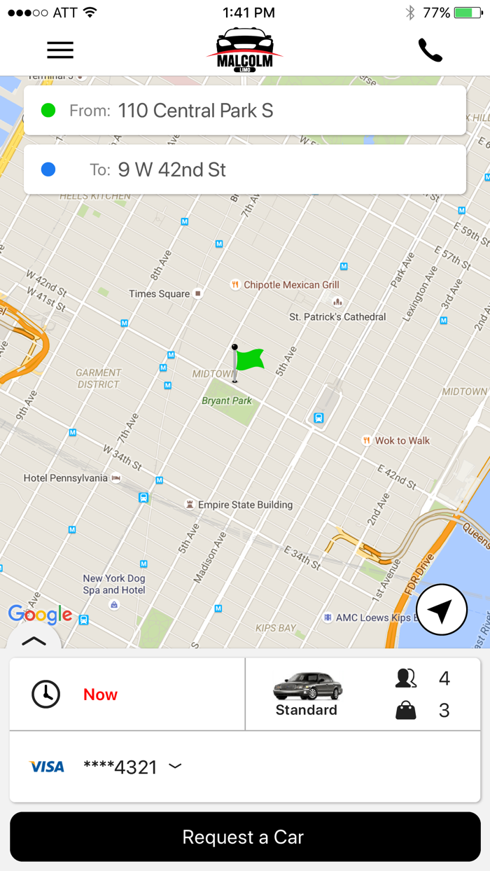 Malcolm Limo Express