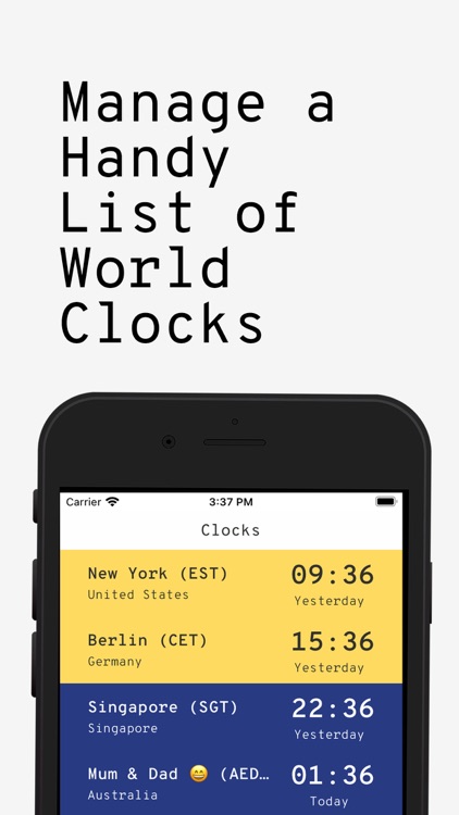 Chrono: World Clock