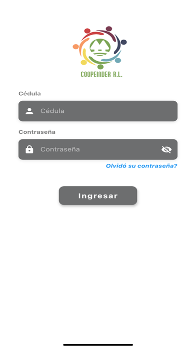 Screenshot #1 pour CoopeInder R.L. Móvil