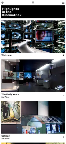 Game screenshot Deutsche Kinemathek Audioguide apk