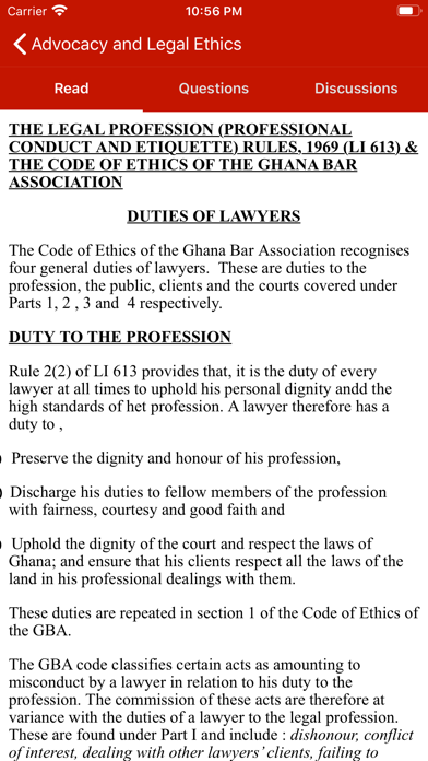 Screenshot #2 pour Ghana School of Law
