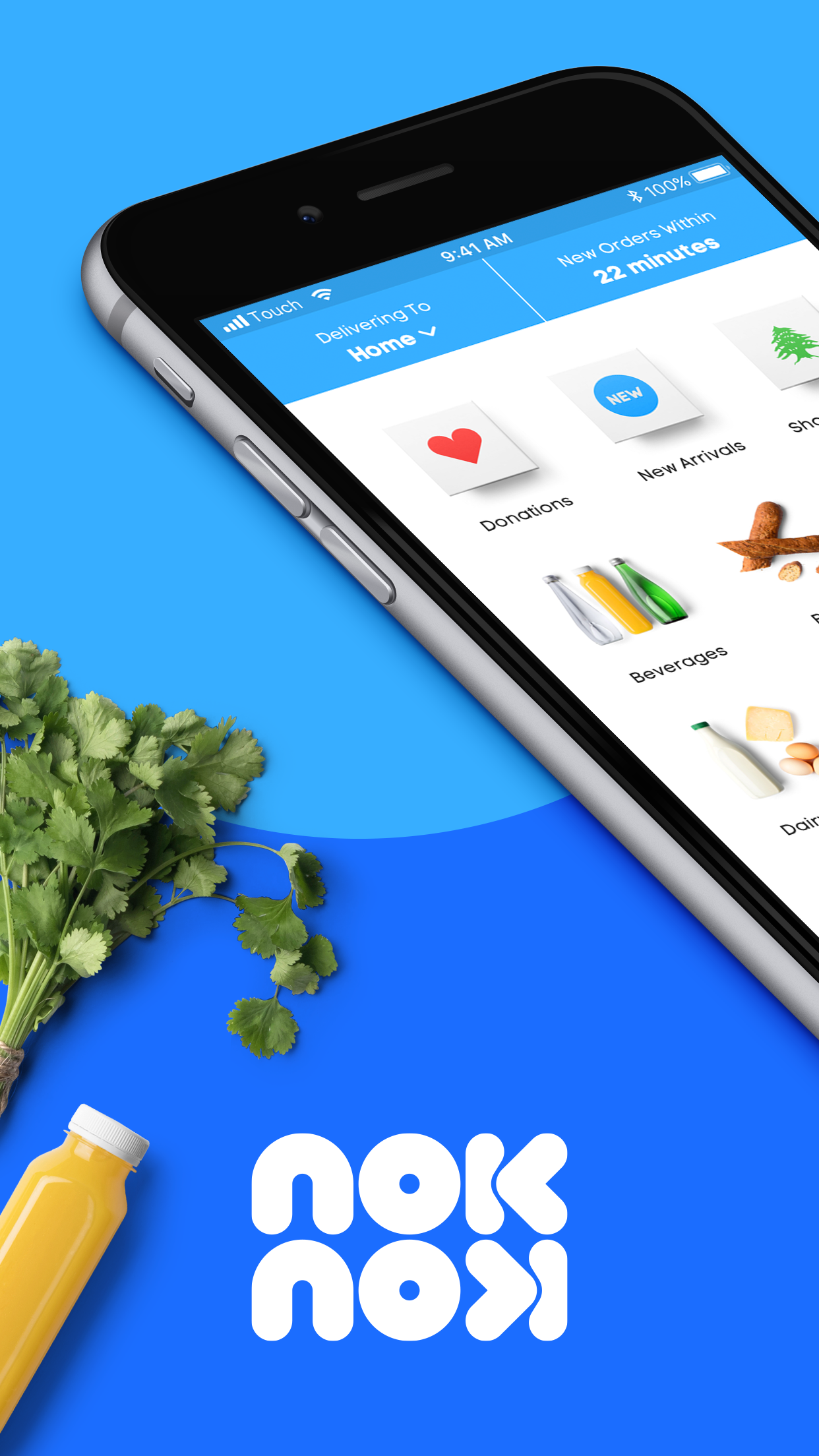 noknok - Groceries made fast.