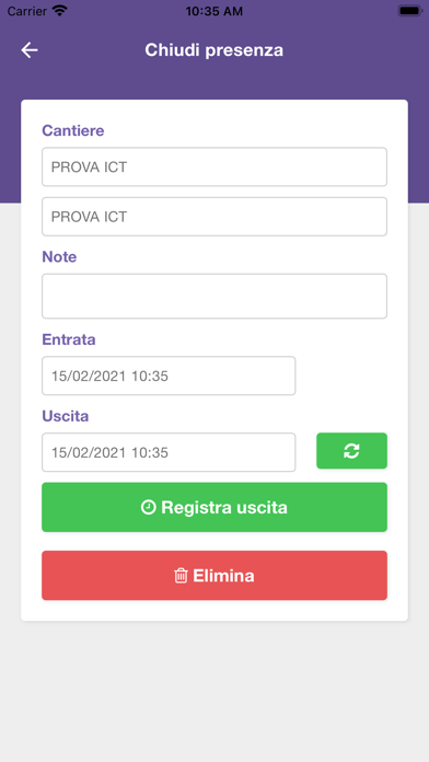 PromoLavoro presenze HR Screenshot