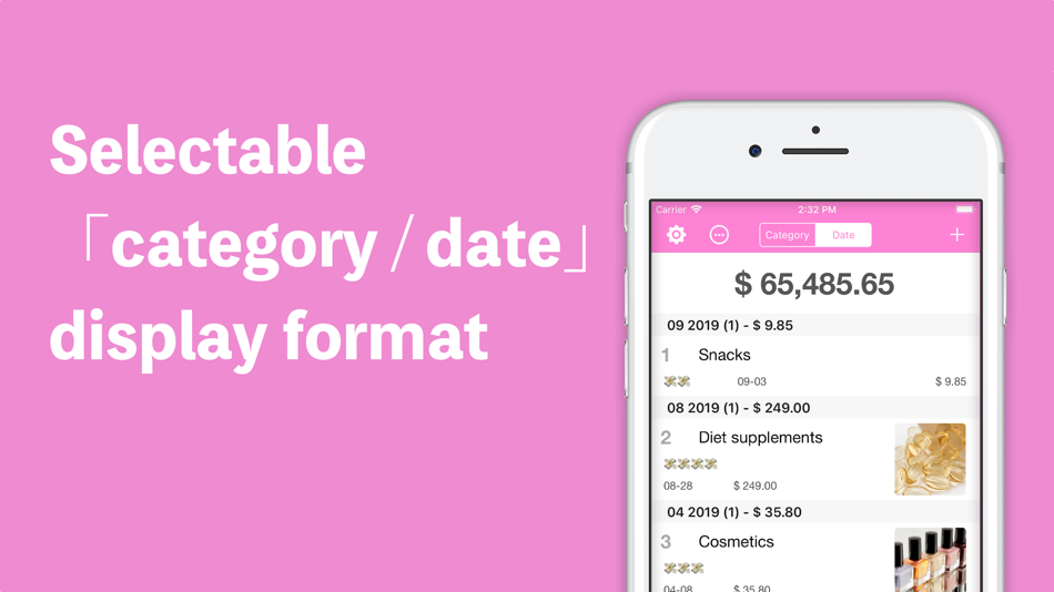 #2. Waste of money tracker (iOS) By: mitsuhiro nara
