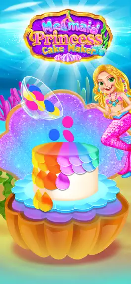 Game screenshot Mermaid Cake Maker Chef apk