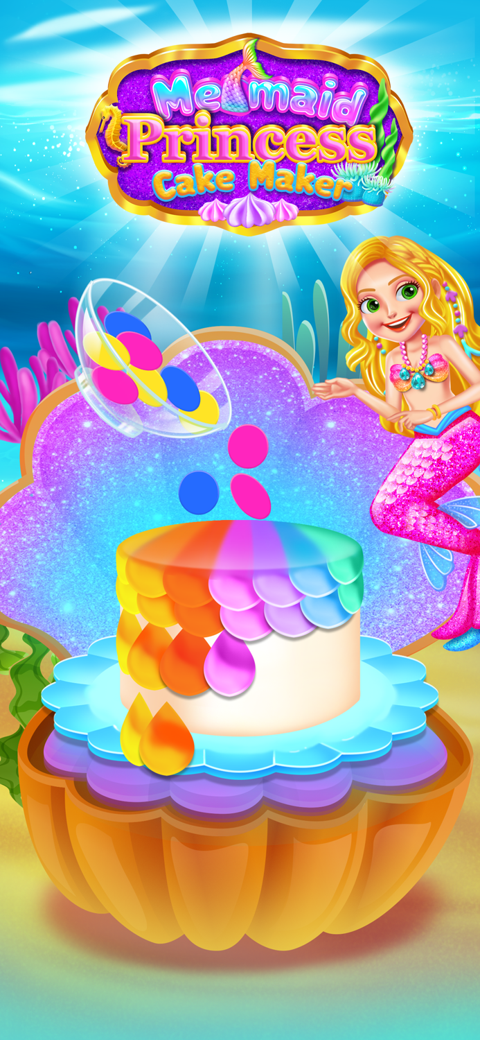 Mermaid Cake Maker Chef