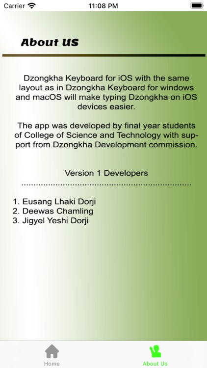 Dzongkha Keyboard (DDC)