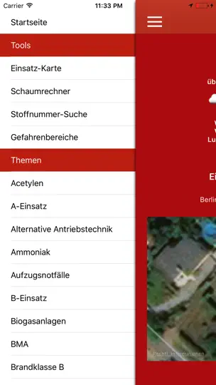 Screenshot von Feuerwehr Einsatzleiter Pro auf dem iPhone 4