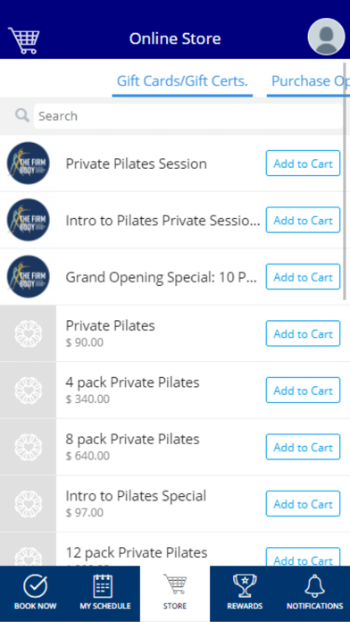 Firm Body Pilates Screenshot