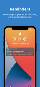 EZGiftCard Wallet screenshot #5 for iPhone