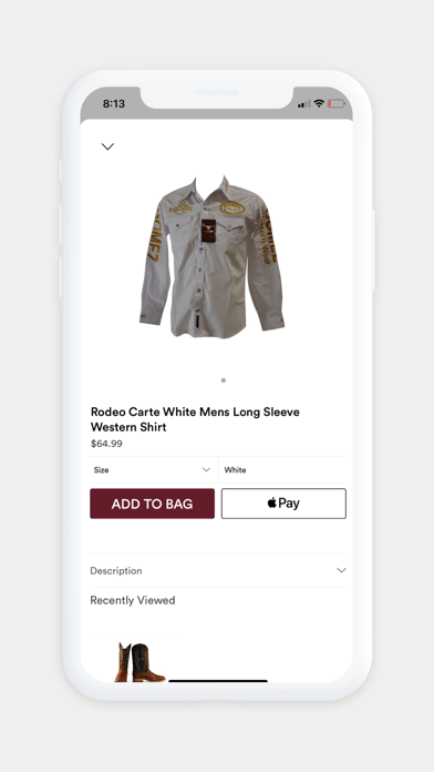 Gomez Western Wear Screenshot