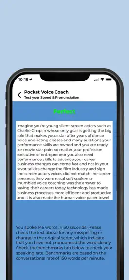 Game screenshot Pocket Voice Coach hack