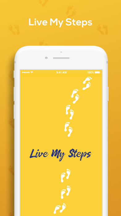 LiveMySteps Social Travel Map Screenshot