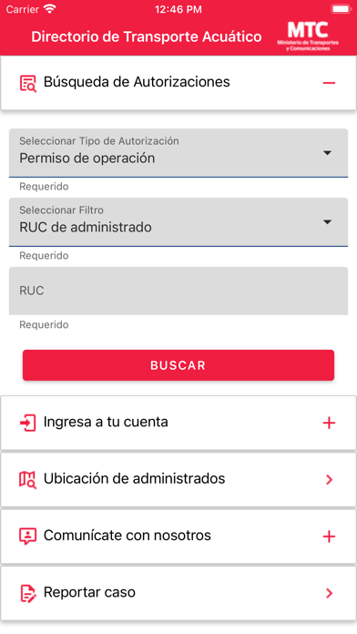 Screenshot #3 pour Empresas Transporte Acuático