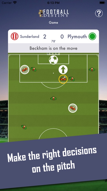 Football Destiny screenshot 1