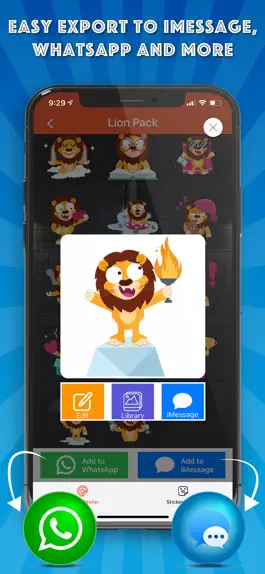 Game screenshot Sticker Maker for WhatsApp WA apk